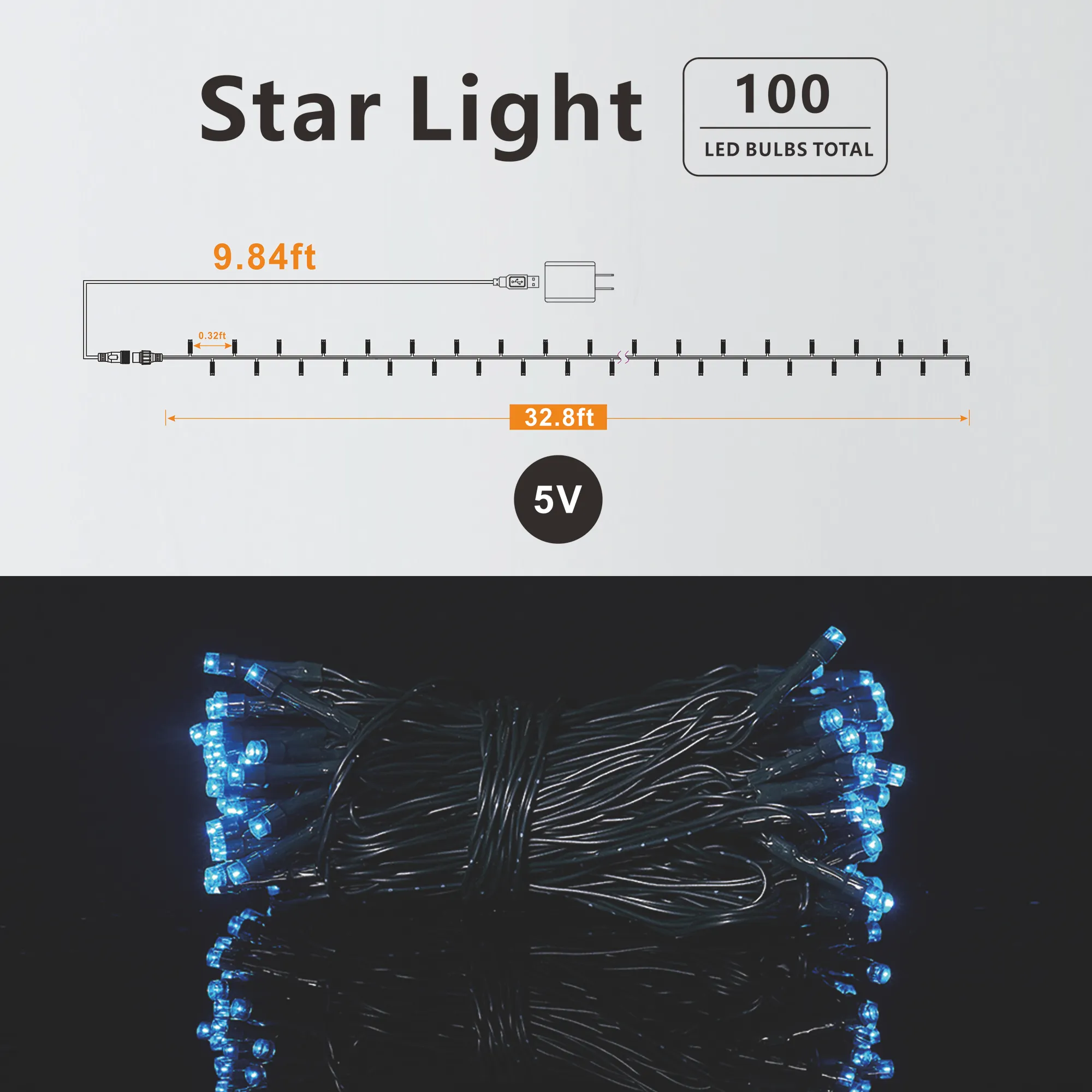 String Led Light PVC cable - Image 4
