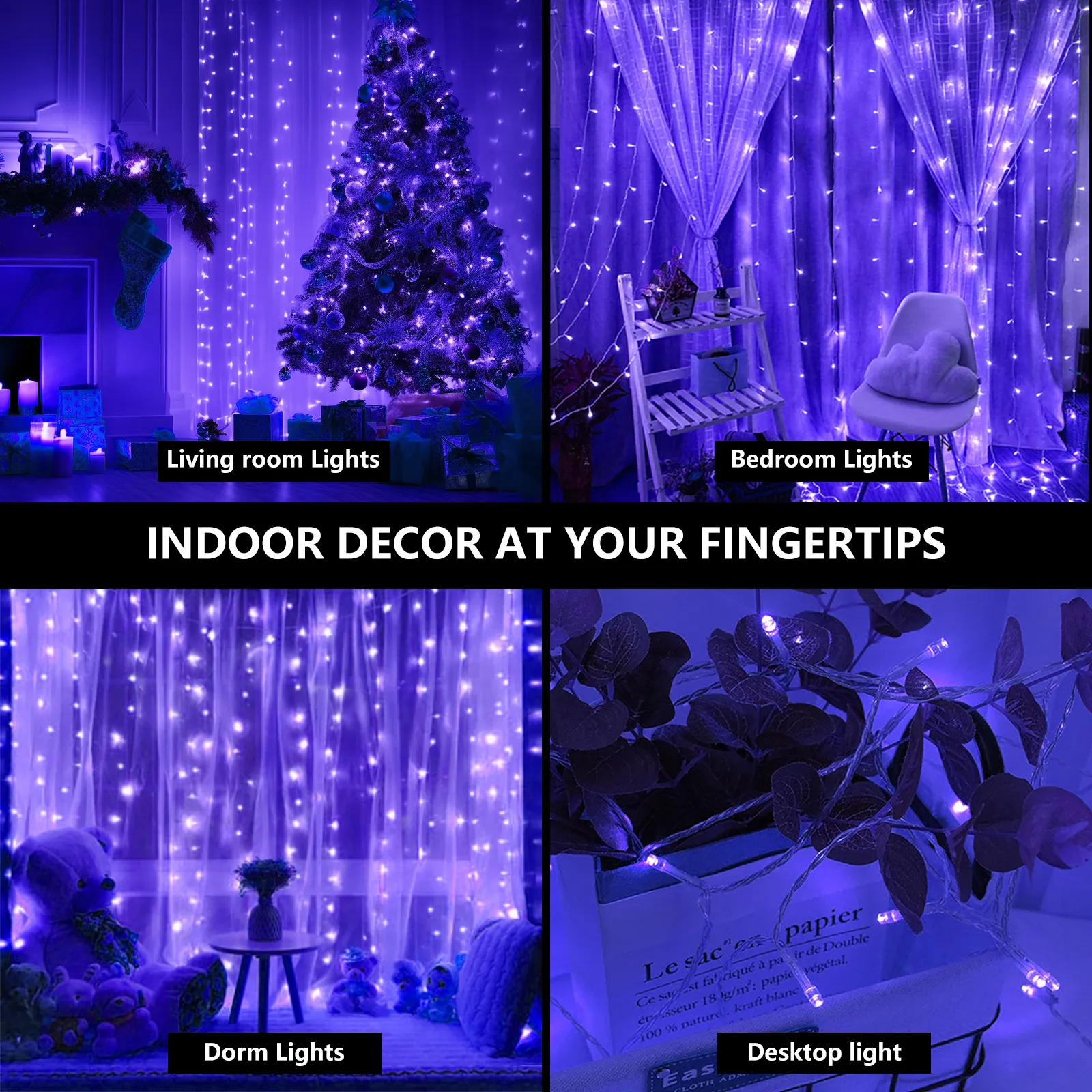 LED String Light 400LEDs PVC Cable - Image 8